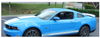 2011-14 Mustang Rocker Side Stripes - 305 HP Name